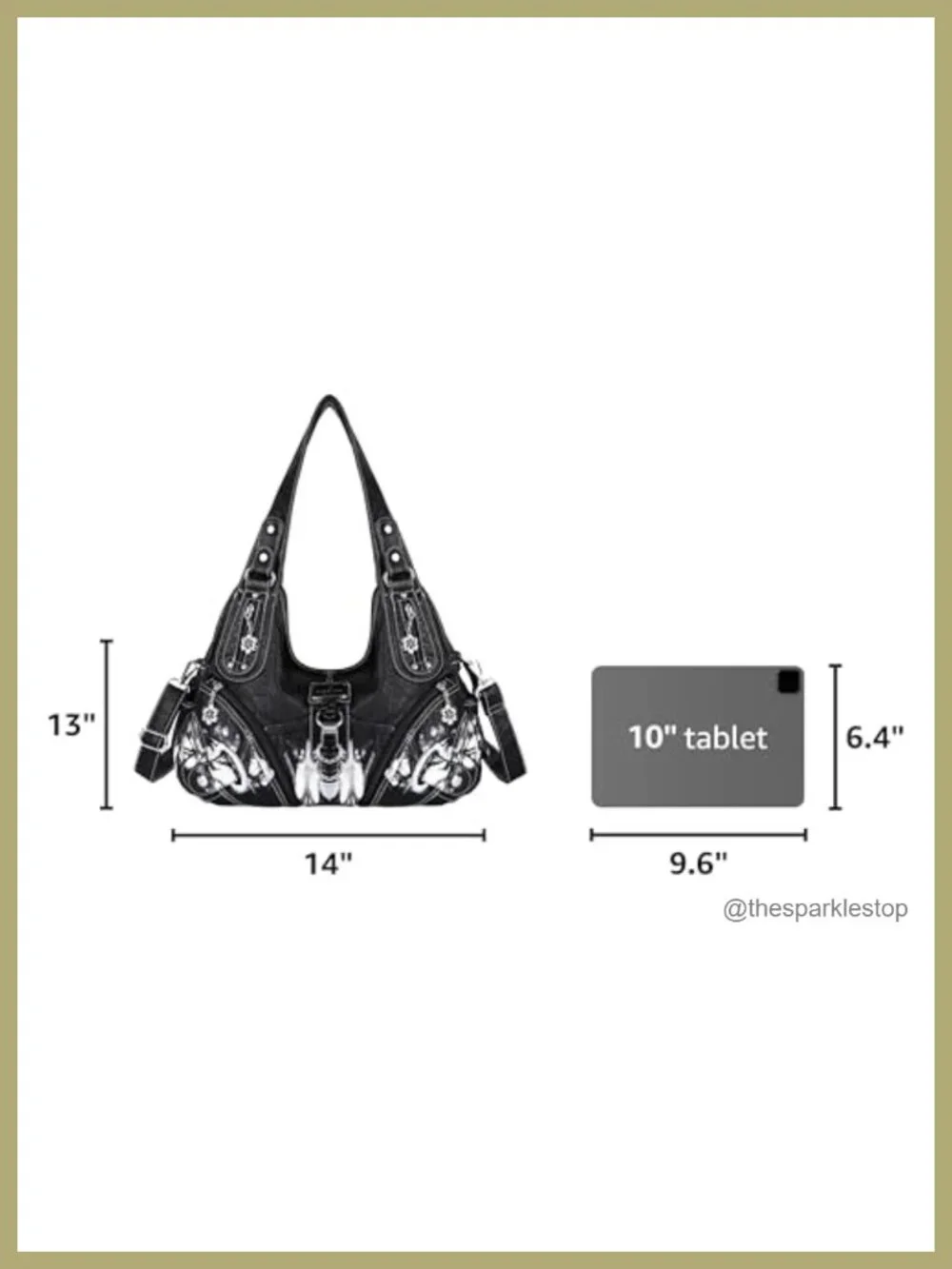 Large Hobo Satchel Handbag Women Washed PU Leather Convertible Shoulder Bag